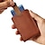 billige kortholdere og etuier-slim fit bifold lommebok for menn - enkel bifold lommebok med pengeklemme brun - rfid classic