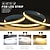 cheap LED Strip Lights-Adjustable Brightness Hand Wave Activation USB COB LED Light Strip 1-2.5m AA Battery Box Manual Scan Sensor LED Tape Light Lighting Suitable for Bedroom Backlit Kitchen Bedroom Mirror Wardrobe Display