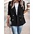 cheap Blazers-Women&#039;s Blazer Street Casual Daily Casual Daily Comfortable Open Front Pocket Casual Street Style Turndown Regular Fit Solid Color Outerwear Winter Fall Long Sleeve Black S M L XL XXL 3XL