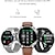 abordables Montres connectées-696 AK03MAX Montre intelligente 1.36 pouce Smartwatch Montre Connectée Bluetooth Podomètre Rappel d&#039;Appel Moniteur de Sommeil Compatible avec Android iOS Hommes Mode Mains-Libres Rappel de Message