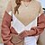 cheap Sweaters-Women&#039;s Pullover Sweater Jumper Jumper Ribbed Knit Knitted Crew Neck Geometric Outdoor Daily Stylish Casual Winter Fall Pink Wine S M L