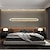 halpa Sisätilojen seinävalaisimet-lightinthebox minimalistinen pitkä seinävalaisin, 40cm/60cm moderni led-taustavalaisin olohuoneen makuuhuoneen sänky, alumiininen sisäseinävalaisin valaisin