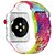 billige Apple Watch urremme-1 stk Smart Watch Band Kompatibel med Apple  iWatch Series 8 7 6 5 4 3 2 1 SE Sportsrem til iWatch Smartwatch Rem Armbånd Silikone Justerbar Åndbart Stødsikker