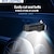 preiswerte LED-Camping-Beleuchtung-Auto-Sicherheitshammer Fensterbrecher-Schneider Multi-Use-Auto-Fluchtwerkzeug Mobile Power-LED-Taschenlampe Alarm-Rettung Starker Magnet 3,7 V Neu