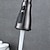 billige Kjøkkenkraner-kjøkkenkran med uttrekkbar spray, enkelt håndtak ett hull messing høy bue 3-moduser minimalistisk stil kjøkkenkraner (pistol grå/svart/krom)