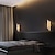 billiga Vägglampor för inomhusbelysning-modern enkla guld led vägglampor vardagsrum sovrum säng vägglampa 90-264v