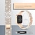 Χαμηλού Κόστους Μπρασελέ για ρολόγια Apple-1 τεμ Smart Watch Band με θήκη Συμβατό με Apple  iWatch Series 8 7 6 5 4 3 2 1 SE Βραχιόλι κοσμήματος για iWatch Εξυπνο ρολόι Λουρί Περικάρπιο Μέταλλο Στρας Αδιάβροχη Πολυτέλεια Ρυθμιζόμενο