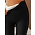 cheap Basic Women&#039;s Bottoms-Women&#039;s Fleece Pants Tights Leggings Ankle-Length Micro-elastic High Waist Tights Casual / Sporty Yoga Weekend Black Gold Wine S M Fall &amp; Winter