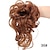 Χαμηλού Κόστους Σινιόν-εργοστασιακό χονδρικό εξωτερικό εμπόριο συνθετικός κότσος περούκας δαχτυλίδι μαλλιά ακατάστατο δαχτυλίδι μαλλιών ελαστική κεφαλή μπάλα άνετα καθημερινά