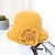 זול כובע מסיבות-כובעים פולי/תערובת כותנה באולר/כובע כובע דלי כובע פדורה קז&#039;ואל חג קנטקי דרבי קוקטייל מלכותי אסטקוט סתיו חתונה בסגנון וינטג&#039; אלגנטי עם אפליקציות מפוצלות כיסוי ראש כיסוי ראש