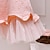 preiswerte Kinder&quot;-Kleid für Kinder, Mädchen, einfarbig, kurzärmelig, für den Alltag, Urlaub, niedliche Prinzessin, Baumwolle über dem Knie, A-Linien-Kleid, Sommer, Frühling, 3–10 Jahre, rosa, mit 50-teiligem