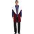ieftine Costume de cuplu și grup-cupluri cosplay rege regina ținute costume cupluri unisex film cosplay cosplay costum petrecere costum roșu mascarada de carnaval de halloween