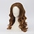 abordables Perruques de personnages de films-Perruques de cosplay Marron Bouclé Cheveux synthétiques Long Perruques Femmes Perruques Pour la fête