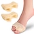baratos Palmilhas-Mulheres Silicone Separadores de dedo do pé Correção Casual / Diário Bege 1 par Todas as Estações