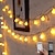 billige LED-kædelys-globe ball string lights 100m 330ft 800leds fairy string lights plug in med 8 modes remote decor til indendørs udendørs fest bryllup juletræ have halloween varm hvid hvid flerfarvet