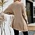 cheap Cardigans-Women&#039;s Cardigan Sweater Jumper Cable Knit Knitted Open Front Pure Color Outdoor Daily Stylish Casual Winter Fall Black Khaki S M L / Long Sleeve / Regular Fit / Going out
