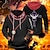 billiga Cosplay till vardagen-One Piece Film: Röd Portgas D. Ace Vitskäggspirater Huvtröja Tecknat Manga Anime 3D Framficka Grafisk Till Par Herr Dam Vuxna 3D-utskrift