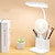 ieftine Lumini Interior-lampă de birou led lampă de studiu flexibilă cu suport pentru stilou lampă de birou cu led reglabil la atingere lampa de birou lampă de lectură lampă de lectură creativă inteligentă pentru studenți