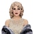 cheap Costume Wigs-Roaring 20S Wig Wave 1920S Wig Short Curly Fancy Dress for Women Cosplay Party 70S Halloween Wig