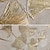 olcso Virág-/növénymintás festmények-botanikai olajfestmény arany ginkgo biloba levél kézzel festett falfestmény vászonra modern lakberendezés ajándék hengerelt vászon keret nélkül feszítetlen nappali
