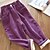 cheap Bottoms-Kids Girls&#039; Pants Solid Colored Active Home 2-12 Years Winter Purple Pink Beige