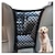 ieftine Organizare Auto-barieră pentru plasă de mașină pentru câini barieră pentru animale de companie cu organizator de plasă de siguranță automată geantă de depozitare extensibilă pentru copii universal pentru mașini