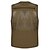 abordables Vestes-Gilet de pêche pour hommes gilet de randonnée été extérieur léger travail safari voyage photo gilet avec 16 poches respirant maille à séchage rapide polyester orchidée noir vert clair chasse