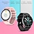 voordelige Smartwatches-ZL02 Slimme horloge 1.28 inch(es) Smart horloge Bluetooth Stappenteller Gespreksherinnering Activiteitentracker Sedentaire herinnering Zoek mijn toestel Compatibel met: Android iOS Dames Heren