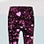 abordables bas 3d fille-Pantalons Leggings Fille Enfants Hiver Automne Actif Violet Graphic Extérieur 3-12 ans / Le style mignon / Motifs 3D / Collants