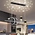 Недорогие Подвесные огни-100см подвесной фонарь дизайн подвесной светлый металл окрашенная отделка современный 220-240В