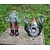 cheap Halloween Party Supplies-Halloween Ghost Festival Zombie Gnome Bust Statue Resin Handicraft Ornaments Garden Courtyard Decoration