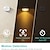 cheap Décor &amp; Night Lights-2/6 pcs LED Motion Sensor Light Battery Operated Wireless Wall Lamp Night Light No Glare Corridor Closet LED Cabinet Door Light