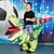 cheap Men&#039;s Costumes-Inflatable Dinosaur Costume Riding Blow up Funny Fancy Dress Party Halloween Costume Mardi Gras Prom Carnival Party Pu Foam 3d Animal Dragon