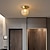 abordables Luces de techo-Luces de techo de diseño de globo de 14 cm estilo formal de cobre estilo vintage estilo moderno estilo nórdico moderno 220-240v