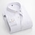 Χαμηλού Κόστους ανδρικά πουκάμισα oxford-Ανδρικά Επίσημο Πουκάμισο Πουκάμισο με κουμπιά Πουκάμισο με γιακά Πουκάμισο Fleece Πουκάμισο Oxford Λευκό Ανθισμένο Ροζ Βαθυγάλαζο Μακρυμάνικο Γραφικά Σχέδια Τετράγωνη Λαιμόκοψη
