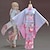 cheap Kimono-Women&#039;s Yukata Robe Kimono Japanese Traditional Masquerade Adults Bow Kimono Coat Headband Party