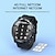 baratos Smartwatch-iMosi E20 Relógio inteligente 1.6 polegada Relógio inteligente 4G Podômetro Monitor de Atividade Monitor de Sono Compatível com Android iOS Masculino satélite Suspensão Longa Controle de Mídia IP 67
