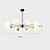 voordelige Kroonluchters-70 cm hanglamp lantaarn design kroonluchter koper messing modern 220-240v