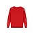 preiswerte Tops-Familie Oberteile Pullover Baumwolle Buchstabe Emoji Täglich Schwarz Rote Langarm Täglich Passende Outfits