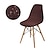 levne Potah na jídelní židli-voděodolná skořepina potah na židli jídelní židle potah sedáku na jídelní večírek černá zelená červená šedá proti kočičímu poškrábání měkký odolný omyvatelný