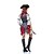 halpa parien halloween-asut-Pirates of the Caribbean Pariskunnan puvut Miesten Naisten Elokuva-cosplay Cosplay Punainen Liivi Toppi Leninki Karnevaali Naamiaiset Polyesteri