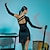 levne Oblečení na latinskoamerické tance-latinské tance latinské salsa taneční šaty s třásněmi střapec dámské představení denní nošení polyester s dlouhým rukávem
