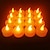 baratos Iluminação Noturna &amp; Decoração-velas led luzes de chá velas sem chama decoração de natal pacote de velas led dura 2x mais luzes de chá realistas tealights velas operadas por bateria baterias sem perfume incluídas 12/24/50