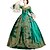 cheap Historical &amp; Vintage Costumes-Rococo Victorian 18th Century Vintage Dress Prom Dress Women&#039;s Costume Vintage Cosplay Party Prom Wedding Party 3/4-Length Sleeve Floor Length Ball Gown Plus Size Dress Halloween