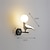 voordelige Wandverlichting voor binnen-moderne vogel mooie wandlamp nordic brotate vogel nachtkastje foyer wandkandelaar art slaapkamer bed wandlamp home decor