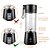 baratos Eletrodomésticos de Cozinha-liquidificador portátil liquidificador pessoal com mini misturador de suco de frutas recarregável usb liquidificador de tamanho pessoal para smoothies e shakes mini copo espremedor viagem 380 ml suco