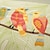 abordables Coussins tendances-Coussins décoratifs oreillers les plus cool oiseaux housse de coussin brodée qualité lombaire colorée pastorale pour canapé chambre salon