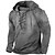 cheap Men&#039;s Hoodies &amp; Sweatshirts-Men&#039;s Hoodie Solid Color Sports &amp; Outdoor Casual Lace up Active Vintage Hoodies Sweatshirts  ArmyGreen Black