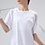cheap Yoga Tops-Women&#039;s Crew Neck Yoga Top Tee / T-shirt Split Patchwork Solid Color Light Purple White Spandex Yoga Fitness Gym Workout Top Short Sleeve Sport Activewear Breathable Quick Dry Lightweight Stretchy