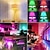billige Smarte lyspærer-gu10 led spot lyspærer 5w farge skiftende med ekstern rgb hvit minne humør stemning belysning